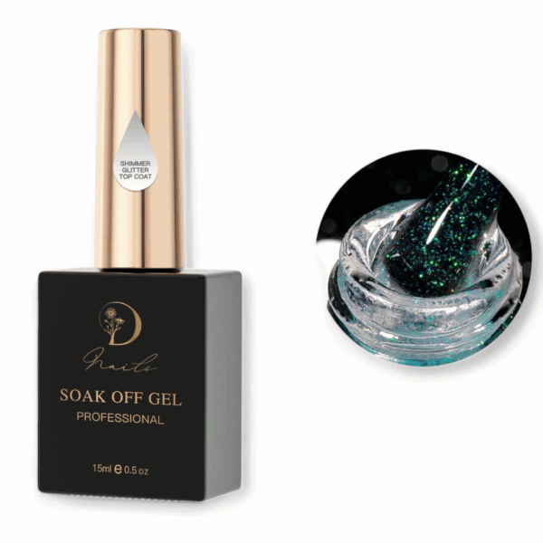 Shimmer Glitter Top Coat