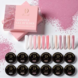Builder Gel Shimmer Colors Collection