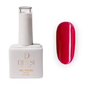 "TPO & HEMA Free red nail polish bottle professional quality DNails"