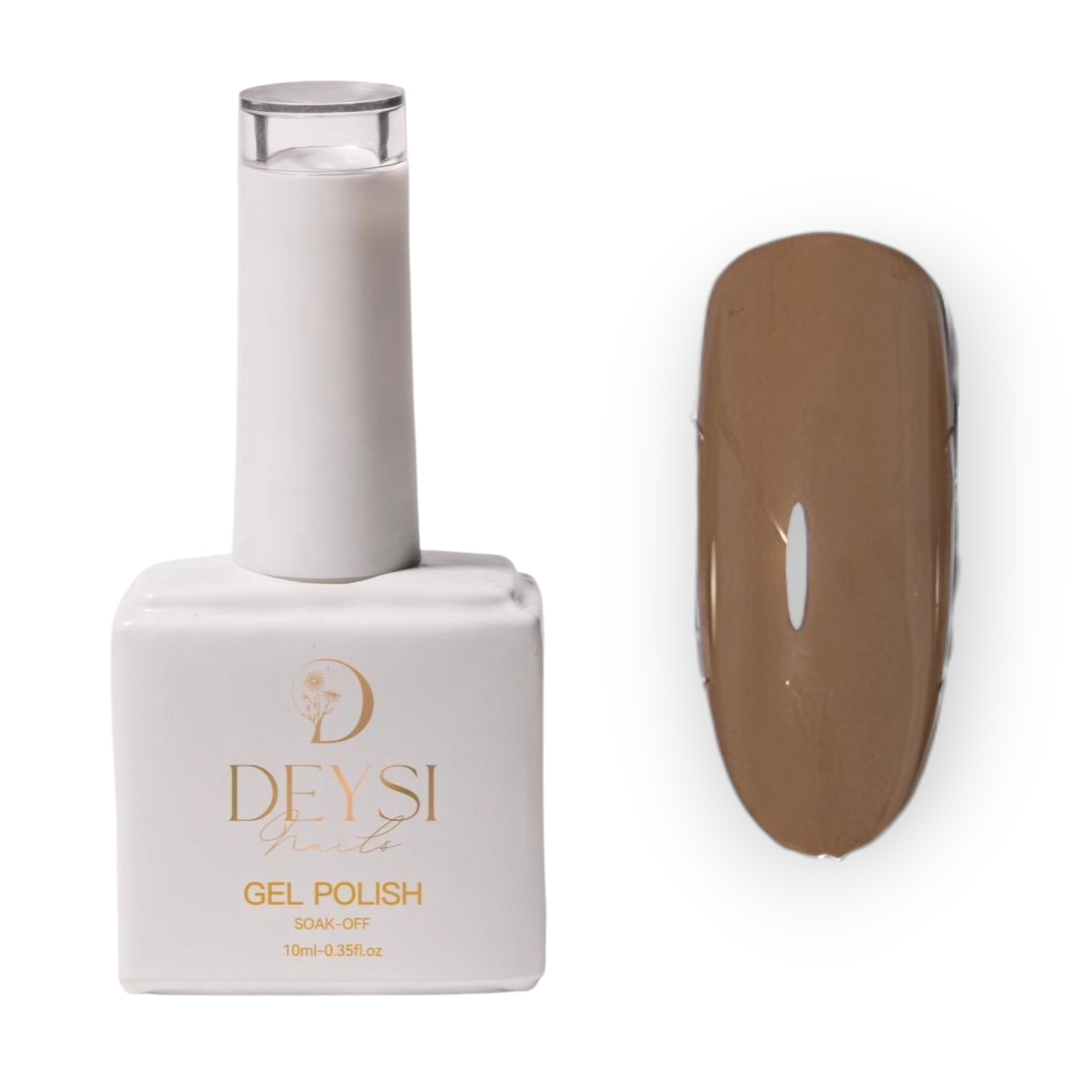 "TPO & HEMA Free cocoa nail polish bottle professional quality DNails"