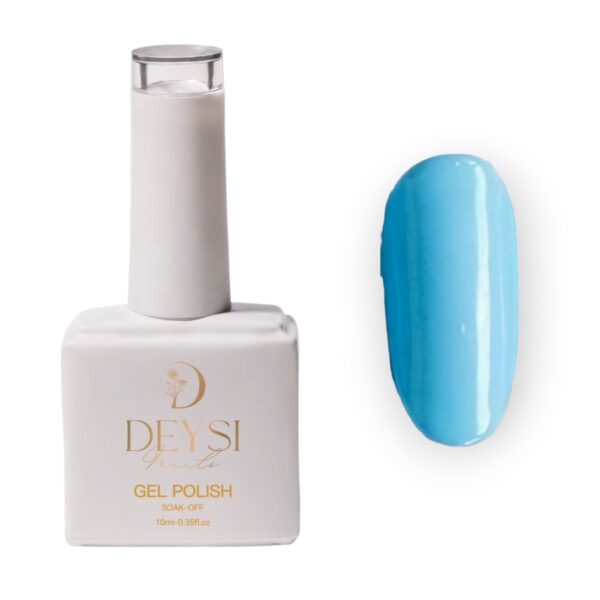 "TPO & HEMA Free blue nail polish bottle professional quality DNails"