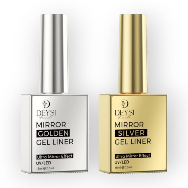 Mirror Gel Liner Gold and Silver
